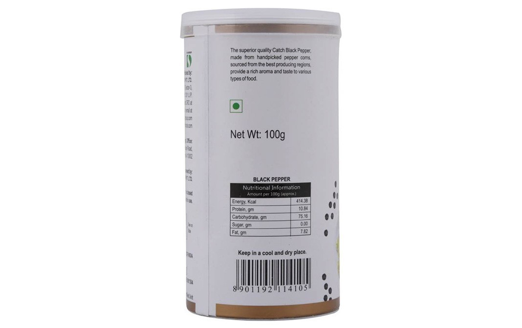 Catch Black Pepper Sprinklers    Container  100 grams